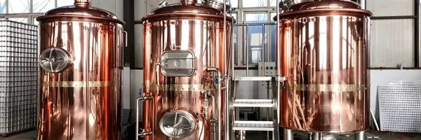 Czech Republic 1000L Red Copper Beer Brewery Equipment