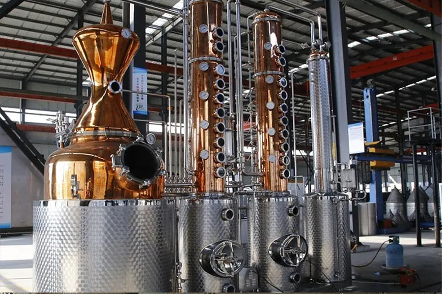 Brandy Distillery Equipment (200L-3,000L)