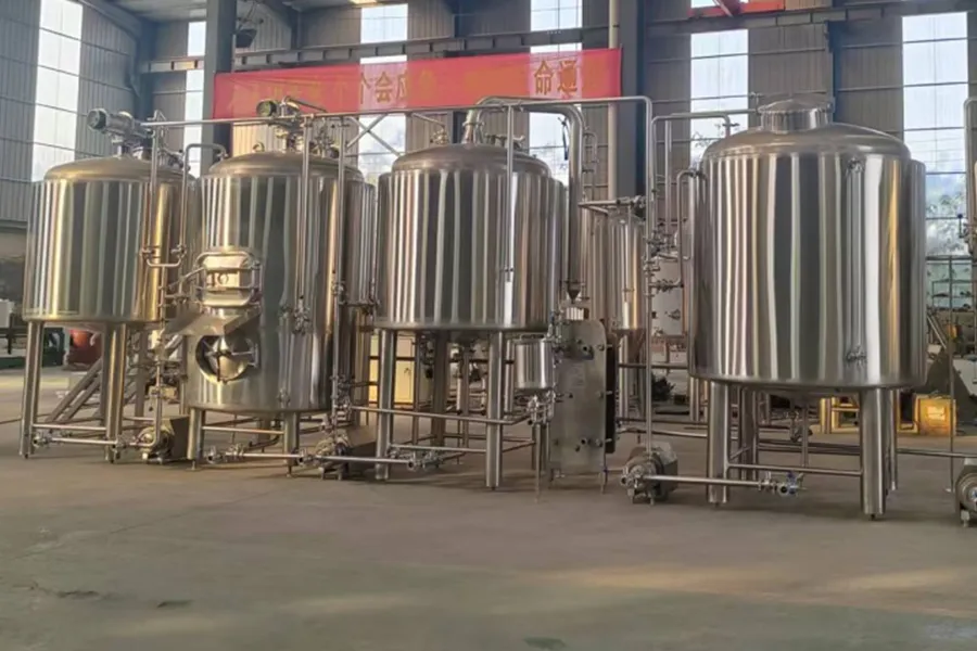 Four Vessel Brewhouse
