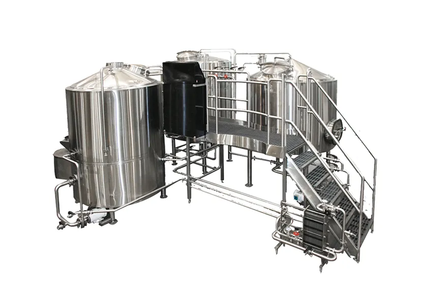 Gas Directly Fire Heating Brewhouse