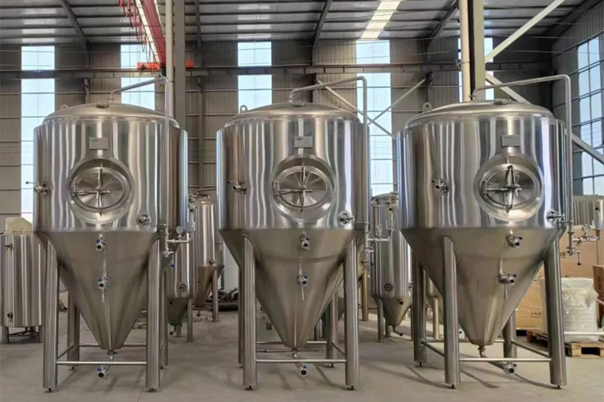 Side Manway Beer Fermentation Tank