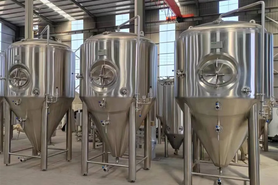 Side Manway Beer Fermentation Tank