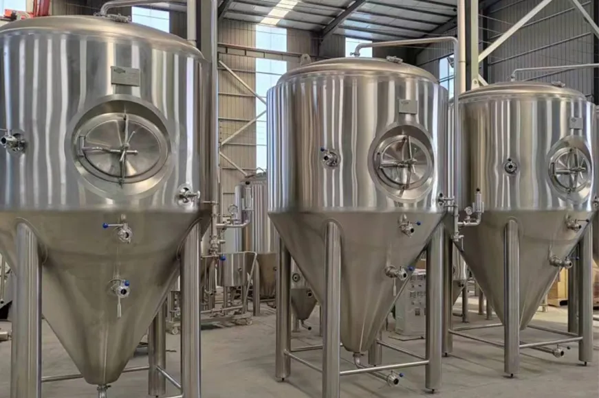 Side Manway Beer Fermentation Tank