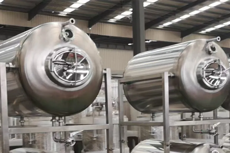 Stacked Bright Beer Tank