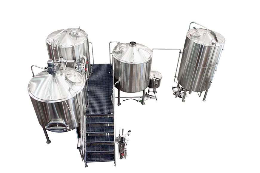 Three Vessel Brewhouse