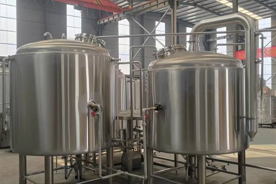 Three Vessel Brewhouse