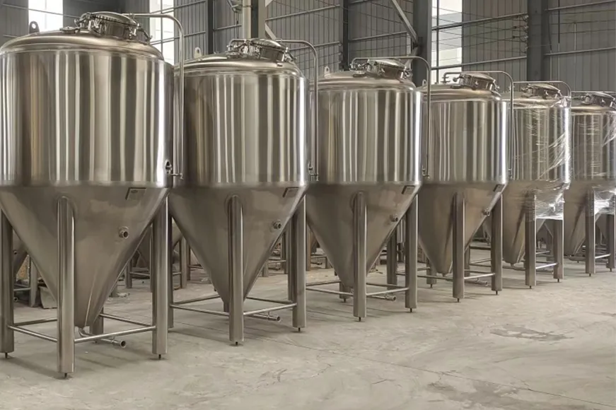 Top Manway Beer Fermentation Tank