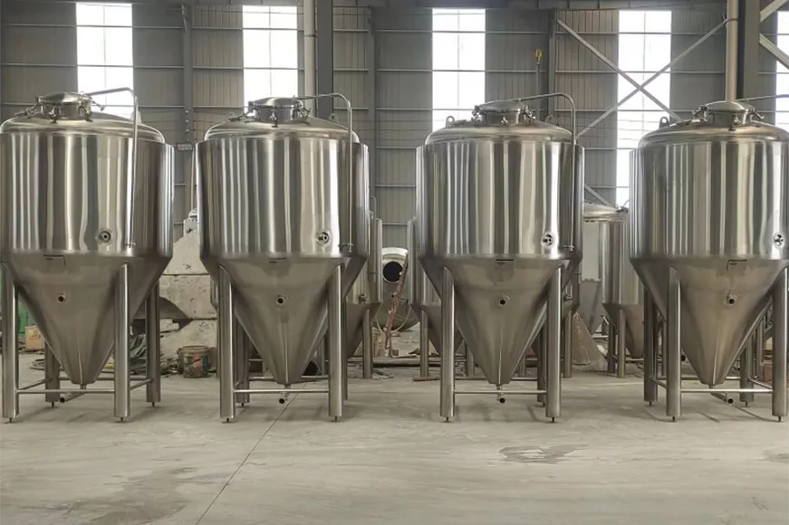 Top Manway Beer Fermentation Tank