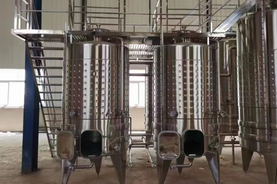 Cider Fermentation Tanks