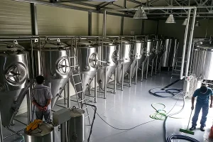 Korea Bank Creek 1000L Turnkey Beer Brewery Equipment