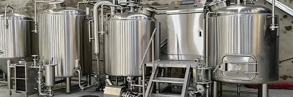 500L Full Automatic Beer Brewing System For UK Client