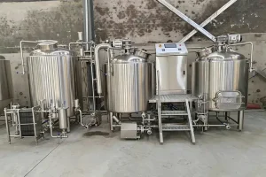 500L Full Automatic Beer Brewing System For UK Client