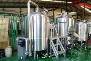 500L Brewpub Beer Brewery Equipment For Italy Client